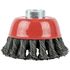 Wire Cup Brush Twisted 80mm X M14 Blister